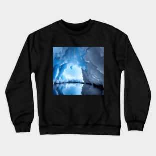 Blue Ice Cave Crewneck Sweatshirt